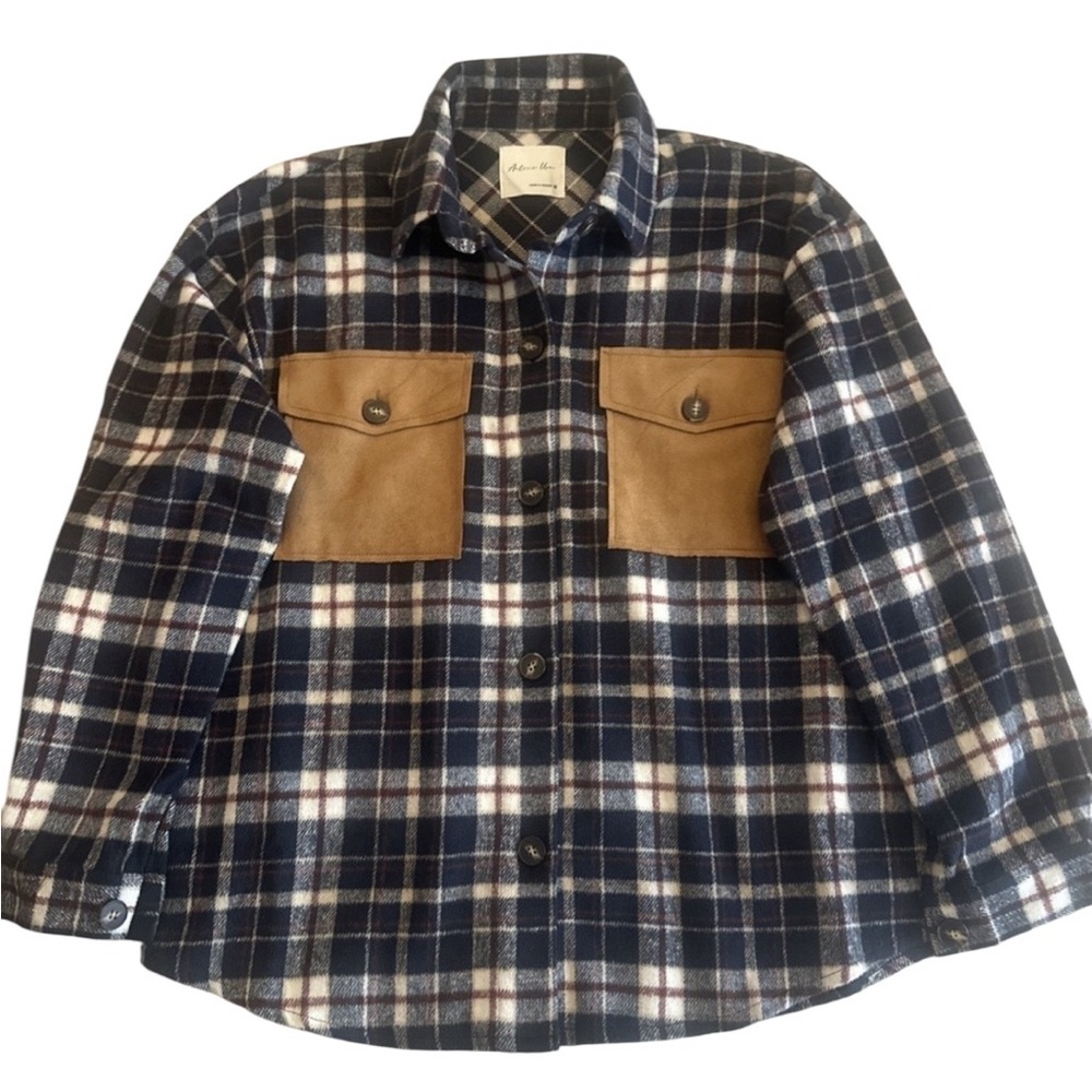 Vintage‎  Active Usa Multicolor Flannel M  Shirt